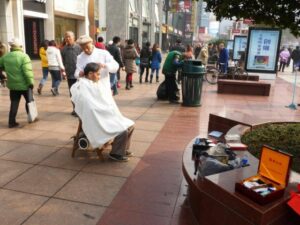 Coiffeur de rue
