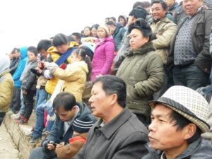 Des spectateurs attentifs