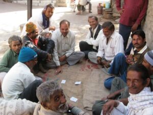 La partie de cartes