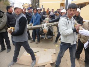 Le palanquin mortuaire