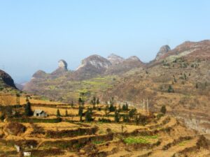 Les montagnes du Guizhou occidental