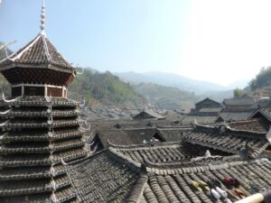Les toits de Zhaoxing
