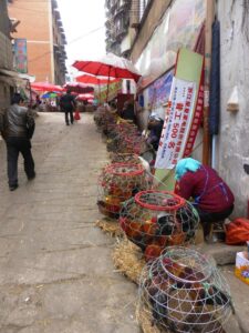Marché à la volaille