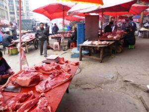 Marché de la viande