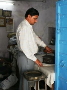 L'homme pressing