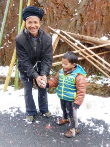 Papy et junior