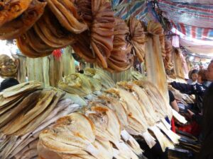 Poissons sèchés