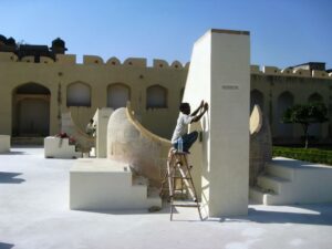 Jantar Mantar - Rénovation de l'observatoire