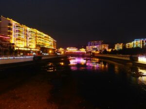 Taijiang illuminé
