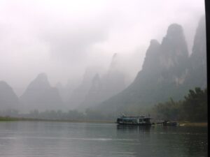 Brume sur la rivière Li