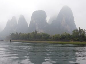 Brume sur la rivière Li