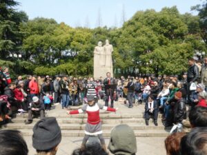 Concert amateur apprécié au parc Fuxing