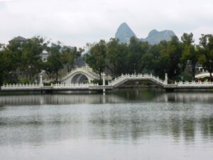 Le lac Ronghu