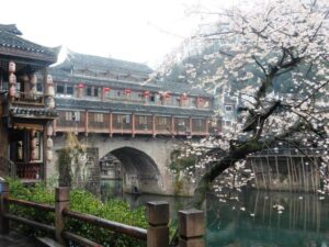 Le printemps est arrivé au pont couvert